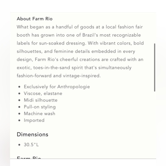 NWT Farm Rio Getaway Faux Wrap Midi Tropical Banana Print Skirt S - Picture 13 of 14